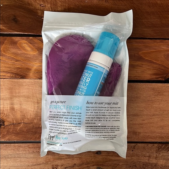 mine Other - Self tanner Mine Purple and Blue Tanning Mitt NEW